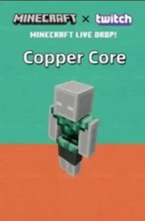 Minecraft - Copper Core Twitch Skin DLC - Official Website - Global