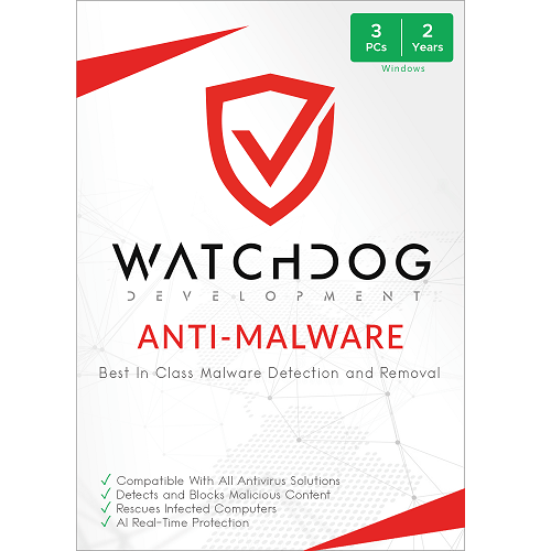 Watchdog Anti-Malware 3 PC 2 Years - Key - EUROPE