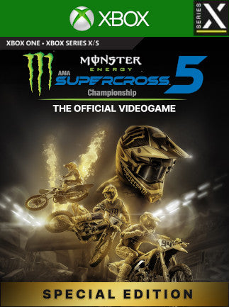 Monster Energy Supercross - The Official Videogame 5 | Special Edition (Xbox Series X/S) - Xbox Live Key - UNITED KINGDOM
