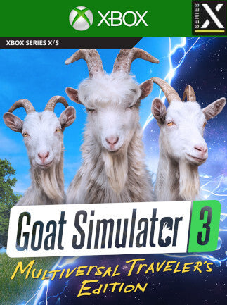 Goat Simulator 3 | Multiversal Traveler's Edition (Xbox Series X/S) - Xbox Live Key - EUROPE
