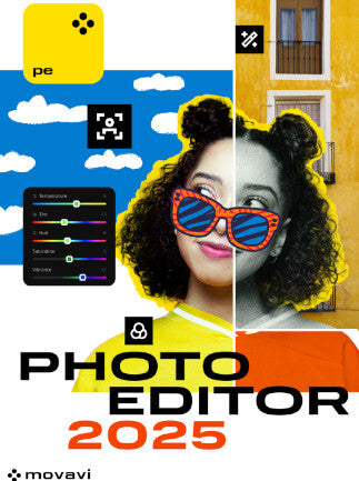 Movavi Photo Editor 2025 (PC) (1 Device, 1 Year) - Movavi Key - GLOBAL