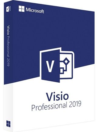 Microsoft Visio 2019 Professional (PC) - Bind License - GLOBAL