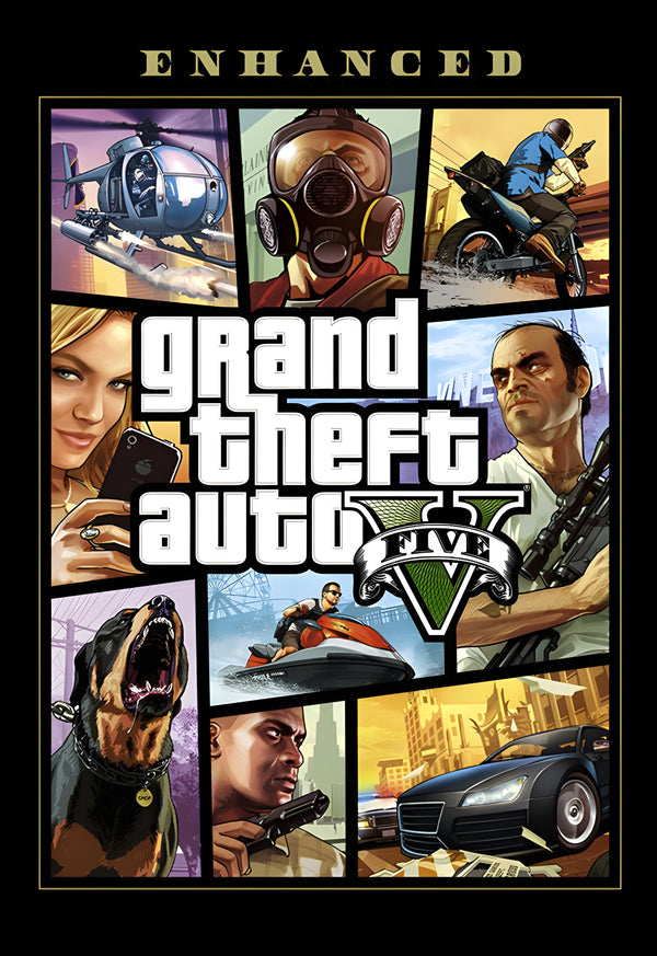 Grand Theft Auto V Enhanced (PC) - Rockstar Games Key - GLOBAL