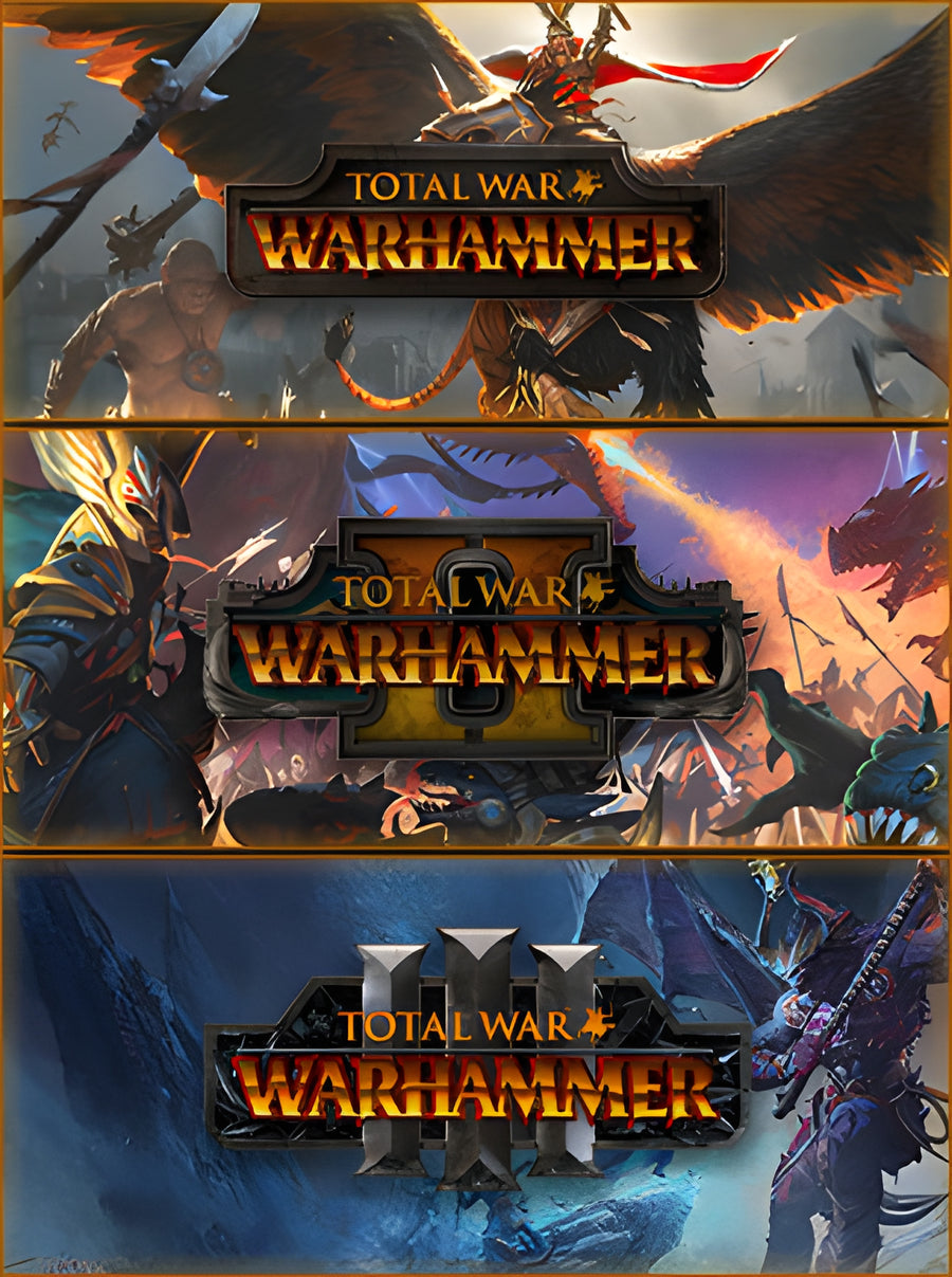 Total War: WARHAMMER Trilogy (PC) - Steam Key - ROW