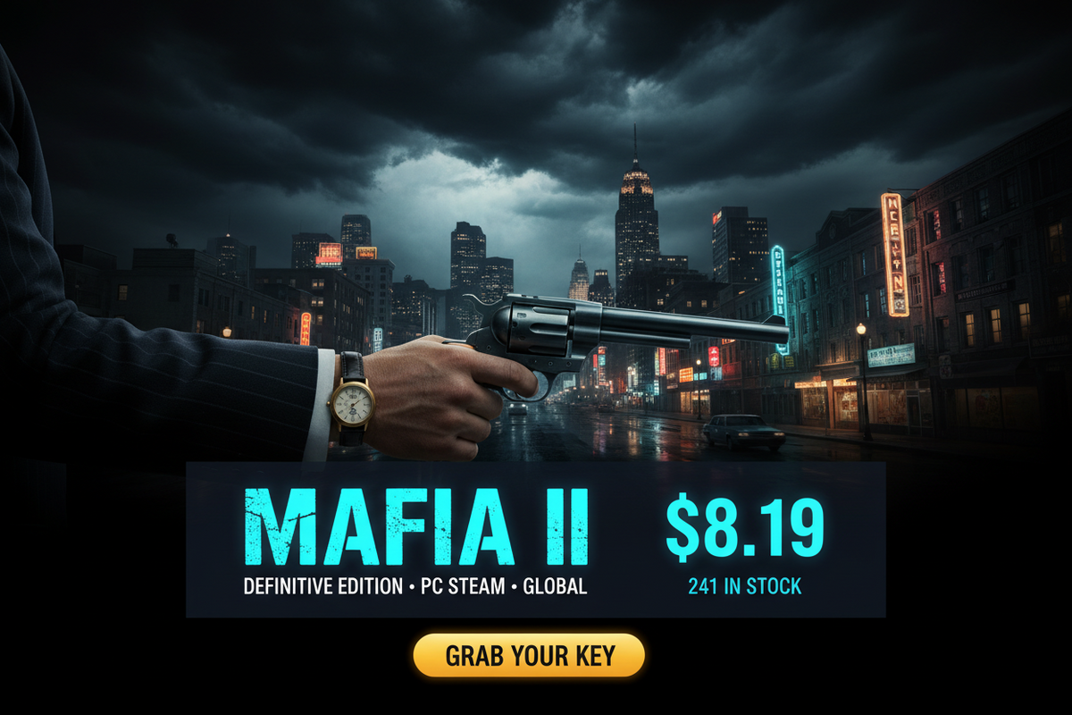Mafia II Definitive Edition — PC Steam key, Global region, $8.19