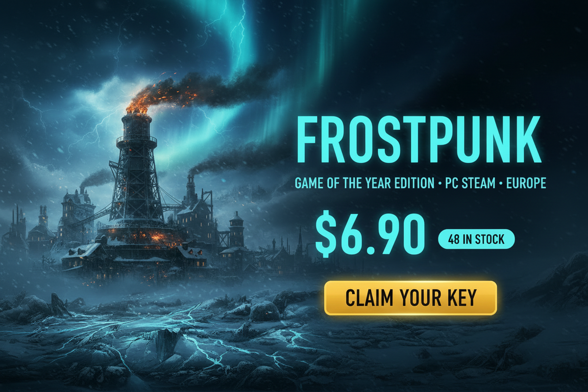 Frostpunk Game of the Year Edition — PC Steam key, Europe region, $6.90