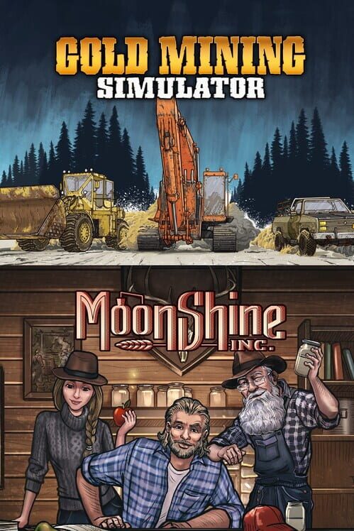 Gold Mining Simulator + Moonshine Inc. - Gold and Spirits Bundle - Xbox Live Key - EUROPE