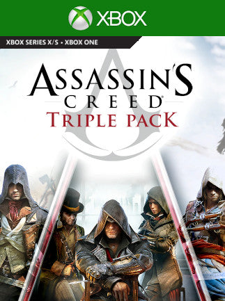 Assassin's Creed Triple Pack: Black Flag, Unity, Syndicate Xbox One - Xbox Live Key - UNITED KINGDOM