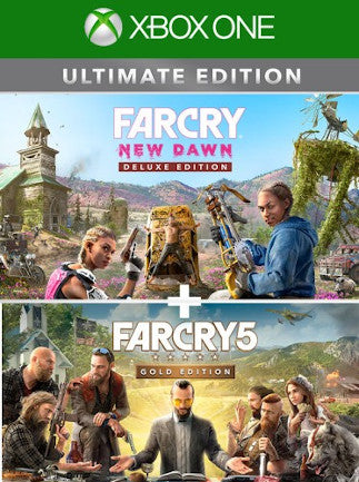 FAR CRY 5 GOLD EDITION + FAR CRY NEW DAWN DELUXE EDITION BUNDLE - Xbox One - Key UNITED STATES