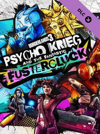 Borderlands 3: Psycho Krieg and the Fantastic Fustercluck (PC) - Steam Key - Global