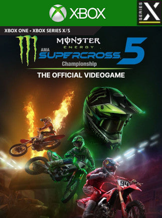 Monster Energy Supercross - The Official Videogame 5 (Xbox Series X/S) - Xbox Live Key - UNITED KINGDOM