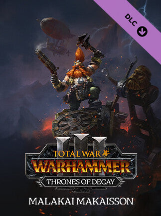 Total War: WARHAMMER III - Malakai – Thrones of Decay (PC) - Steam Key - ROW