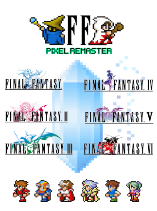 FINAL FANTASY I-VI Bundle (Xbox Series X, PC) - Clave de Xbox Live - Restringido a Europa