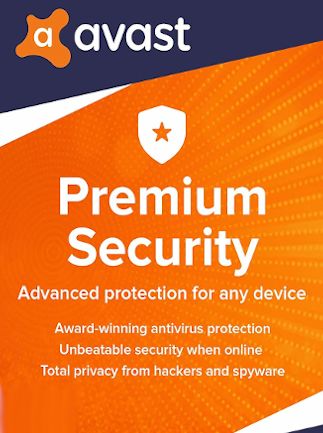 Avast Premium Security (10 PCs, 1 Year) - PC Key - GLOBAL