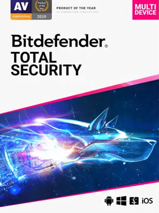 Bitdefender Total Security (PC) (5 Devices, 1 Year) - Bitdefender Key - Europe