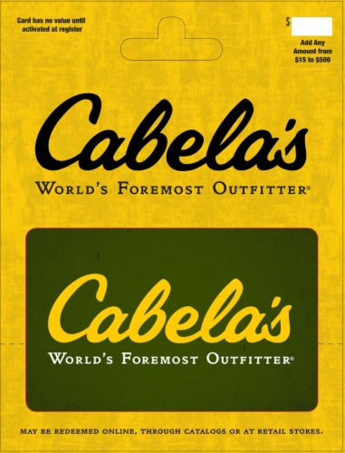 Cabelas Gift Card 20 USD - UNITED STATES